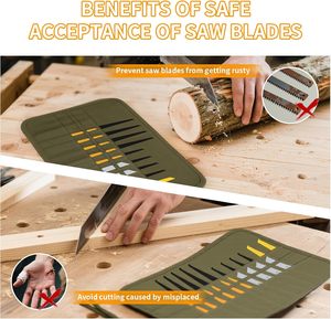 Blade Holder <b>Pouch</b> Compact <b>Waterproof</b> Secure Storage Solution for Knife Blades Utility Blades and Razor Blades - Product Image 4