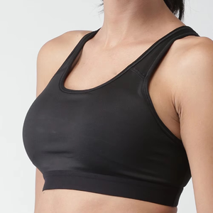 Soutien-gorge de sport sans couture OEM pour femme, couleur noire, soutien-gorge de yoga, couleur et logo personnalisés, fabricant d'articles de sport - Product Image 5