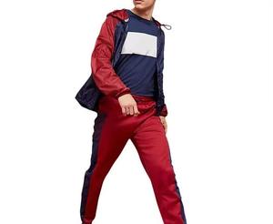 Conjunto Deportivo Casual para Hombre, Chaqueta y Pantalones Cortavientos Ligeros para Correr al Aire Libre, Ropa Deportiva Cómoda para el Día a Día - Product Image 5