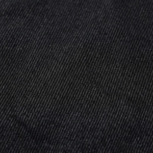 Pantalones Vaqueros de Mezclilla para Hombre, Corte Recto, Cintura Media, Color Negro Sólido, Ajuste Casual, Lavado Regular, Algodón de Peso Medio, Estilo Otoñal - Product Image 6