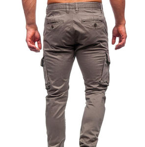 Pantalones Cargo Personalizados con Logotipo, 100% Algodón, Corte Holgado, Diseño Moderno, Ropa Urbana para Hombre, Pantalones Deportivos - Product Image 4