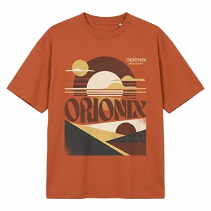 เสื้อยืดโอเวอร์ไซส์สตรีทแวร์ พิมพ์ลายตามสั่ง ผลิตจำนวนมาก เสื้อยืดโอเวอร์ไซส์พรีเมียมสำหรับผู้ชาย ทรงหลวม คอตตอน คอกลม - Product Image 2