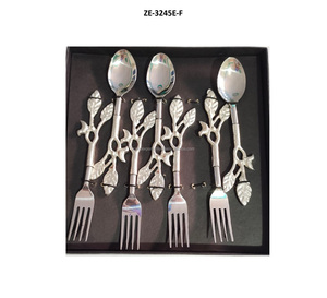 El juego de cubiertos de titanio ultraligero portátil de alta calidad incluye el juego Zahid exporta cubiertos de cocina y boda - Product Image 4