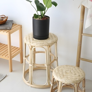 Multifunctional Rattan Kitchen bar <b>Stool</b> Chair <b>Outdoor</b> and Indoor Counter Furniture Set High Quality Chair Factory Price - Product Image 3