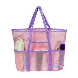 Bolsa de Playa Bordada de Verano al por Mayor, Regalos para Damas de Honor, Bolsa de Malla con Múltiples Bolsillos para Mujer - Product Image 3