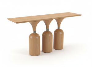 Console <b>Table</b> Plywood Coffee <b>Table</b> for Living Room Custom Factory Direct Export Quality Handcrafted Indoor Wholesale OEM ODM - Product Image 2