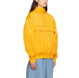 Women Hooded Windbreaker <b>Jackets</b> / Solid Color Custom Logo Pullover <b>Summer</b> <b>Lightweight</b> <b>Jacket</b> - Product Image 4