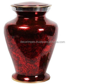 Urnas funerarias decorativas de diseño clásico de buena calidad hechas a mano para cenizas Desde el diseño excepcional hasta las Curvas elegantes - Product Image 4