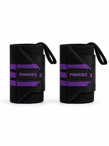 Support de poignet en néoprène imperméable Fawkes, noir et bleu, avec boucle réglable, léger et protecteur pour la musculation - Product Image 5