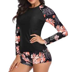Camiseta de Manga Larga para Mujer, Protección UV, Secado Rápido, para Natación, Pesca, Senderismo, Ejercicio, OEM, ODM, Venta al Por Mayor - Product Image 3