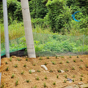 Eco Friendly Coconut Fiber COIR NET For Soil Stabilization And Vegetation Growth On Slopes And Riverbank Protection Areas - Product Image 5