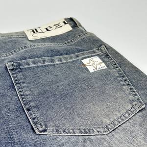 Pantalon en jean classique décontracté, coupe confortable, durable, mélange de coton, idéal pour les hommes, streetwear, bureau, voyage et usage quotidien - Product Image 6