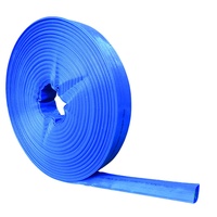 Tuyau plat en PVC de haute qualité de 2 pouces pour l'évacuation de l'eau, l'irrigation, l'agriculture, la pompe de drainage, tuyau plat flexible, fourniture d'usine