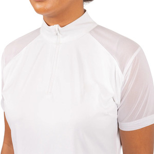 Chemise de compétition équestre de haute qualité, extensible dans 4 directions, en tissu technique doux au toucher, idéale pour la compétition et les spectacles. - Product Image 1