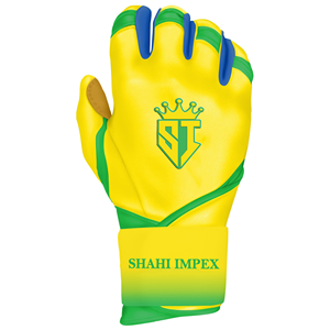 Gants de frappeur de baseball personnalisés haut de gamme 2026 en cuir véritable pour performance professionnelle et entraînement, tailles XL/XXL par SHAHI IMPEX - Product Image 5