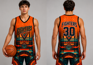 Maillots de basket-ball pour hommes de haute qualité, design tendance, personnalisés, ensembles d'uniformes d'équipe, tendance du moment, col en V, sans manches, écologiques, séchage rapide - Product Image 2