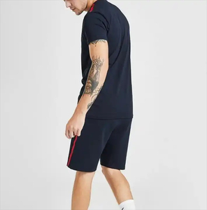 Conjuntos de hombre recién llegados, camiseta transpirable de manga corta y pantalones cortos de color sólido, ropa para hombre, conjuntos para hombre - Product Image 6