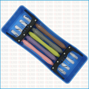 ชุดเครื่องมือทันตกรรม LMI Arte Set 5 แบบตลับสีน้ำเงิน คุณภาพพรีเมียม สำหรับเครื่องมือทันตกรรมระดับพรีเมียม ตลับสีน้ำเงิน - Product Image 2
