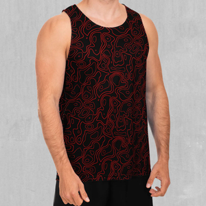 เสื้อกล้ามแห้งเร็วแบบกำหนดเอง พิมพ์ลายแบบ Dye Sublimation ทั้งตัว เสื้อกล้ามผู้ชายสำหรับใส่หน้าร้อน ออกกำลังกาย ฟิตเนส เสื้อกล้ามสำหรับผู้ชาย - Product Image 3