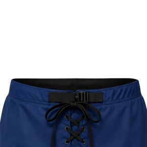 Shorts de sport bleu marine pour hommes, en polyester, pour l'entraînement, uniforme d'équipe, performance en extérieur - Product Image 3