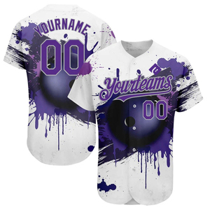 Maillot de baseball respirant en mesh personnalisé pour équipe, coutures de qualité supérieure, pour entraînement et matchs. - Product Image 1
