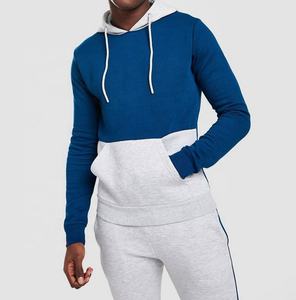 Men's Top Quality Multicolor Pullover Warm <b>Fleece</b> Hooded <b>Running</b> Jogging Suit Gym Winter Tracksuit - Product Image 4