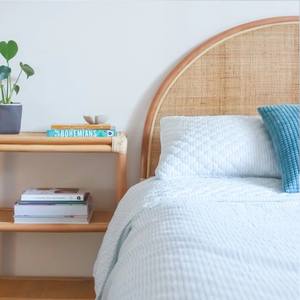 High Quality Rustic Rattan <b>Headboard</b> for Bed Modern Design Bedhead King <b>Queen</b> Bedroom Furniture made in Vietnam - Product Image 4