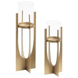 Modern Luxury iron <b>Tall</b> Twisted Candle Stand Set Home Decoration Durable Design - Product Image 2