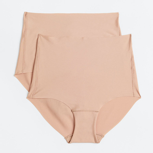 Culottes brésiliennes confortables en nylon rembourré antibactérien taille mi-haute pour femmes, bralette sans couture, slip de sport sexy, string - Product Image 1