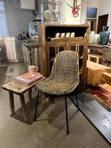 เก้าอี้รับประทานอาหารหวายธรรมชาติสไตล์ทรอปิคอลทันสมัย ออกแบบตามหลักสรีรศาสตร์ กันน้ำ เป็นมิตรกับสิ่งแวดล้อม ทนทาน เหมาะสำหรับร้านกาแฟ รีสอร์ท และธุรกิจบริการ - Product Image 2