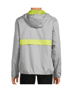 Custom high quality print logo oversize blank <b>pullover</b> Patchwork Zip Up <b>men's</b> tracksuits nylon windbreaker <b>Men</b> <b>Jackets</b> - Product Image 4