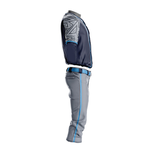 Uniforme de baseball en polyester de haute qualité, respirant, doux, léger, confortable, vêtements de sport, couleur et logo personnalisés, OEM - Product Image 2
