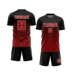 Conjunto de Camiseta y Pantalones Cortos de Fútbol Sublimados 2026, Diseño Único, Personalizado, Unisex - Product Image 5