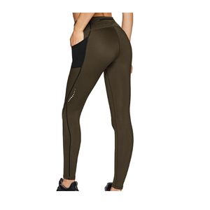 กางเกงโยคะเอวสูงสำหรับผู้หญิง คุณภาพสูง สีสันตามสั่ง ขายดีที่สุด ขายส่ง MOQ ต่ำ ไร้ตะเข็บ เหมาะสำหรับออกกำลังกายในยิม - Product Image 2