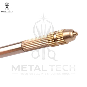 Kit professionnel d'aiguilles de ventilation en laiton pour la fabrication de perruques Lace Front, aiguilles à crochet en acier inoxydable, outil d'extension capillaire - Product Image 5