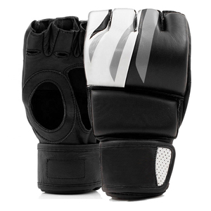 Gants de MMA pour hommes en cuir durable et imperméable avec logo personnalisé, créez votre propre design, vente en gros de gants de MMA de haute qualité - Product Image 1