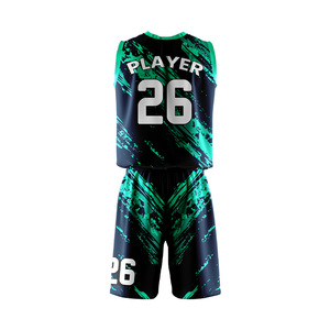 ชุดเสื้อบาสเก็ตบอลแขนกุดคอวีสำหรับผู้ชายแบบขายส่งพร้อมกางเกงขาสั้นแบบมีเชือกผูก  รับสกรีนโลโก้ตามสั่ง ผลิตจากโพลีเอสเตอร์ระบายอากาศได้ดี - Product Image 6
