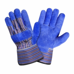 Gants de travail en cuir de vachette pleine fleur respirants, résistants à la chaleur, certifiés CE, pour les riggers - Product Image 3