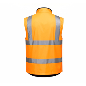 Nuevo Diseño de Chaleco de Trabajo en Venta en Línea, Chaqueta de Trabajo Reflectante con Cierre de Cremallera Frontal para Trabajo al Aire Libre - Product Image 6