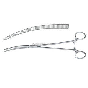 Pinces à artères Crafoord A-1 VERITAS de qualité supérieure, 24 cm, en acier inoxydable, instruments chirurgicaux manuels réutilisables |   Porte-aiguille CE - Product Image 4