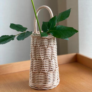 ตะกร้าหวายขายส่ง อุปกรณ์ร้านดอกไม้ ตะกร้าทำมือแบบยั่งยืนสำหรับใส่ดอกไม้ - Product Image 6