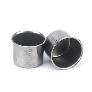 Gallipot Médico de Acero Inoxidable de 50 ml y 60 ml, Vaso Medidor Autoclavable para Uso Hospitalario, Clínico y Quirúrgico - Product Image 1