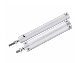 Mini cylindre pneumatique CG1BN25 à double action, tige simple, type NBR, 1 kg - Product Image 3