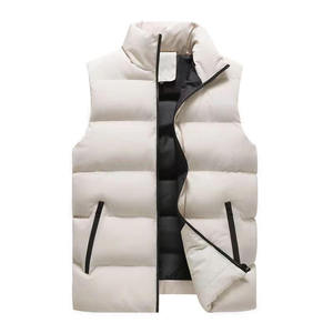 Mens Puffer Vest Modern Lightweight Bodywarmer Windproof Design Custom Logo Private Label OEM Wholesale Manufacturer USA - Product Image 1