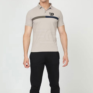 Camiseta Polo para Hombre, Corte Ajustado, Algodón, Manga Corta, Casual, Verano, Transpirable, Estilo Liso, Fabricante OEM, Camiseta Polo Clásica para Hombre - Product Image 5