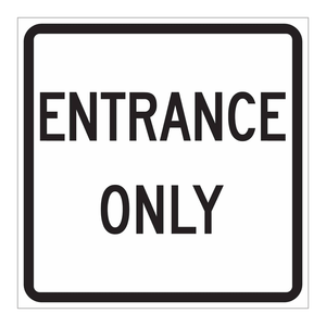 Panneau de signalisation pliable Brady 18x18 pouces pour entrée directionnelle intérieure/extérieure, idéal pour la circulation routière - Product Image 3