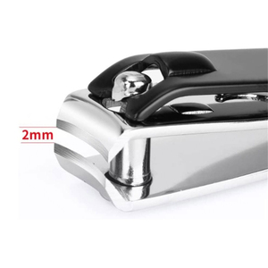 ที่ตัดเล็บสแตนเลสสีเงินด้านแบบพรีเมียม สำหรับผู้ป่วยโรคกระดูกและข้อ พร้อมช่องเปิดกว้าง ดีไซน์คีมแบบสปริงคู่ ราคาสุดคุ้ม - Product Image 4