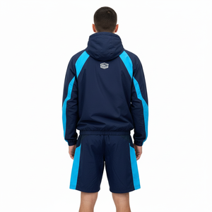 Men's Plus Size Casual Windbreaker <b>Jacket</b> Set, Stylish Zipper <b>Jacket</b>, Wholesale Custom polyester windbreaker Sets 2026 - Product Image 6
