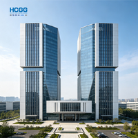 Edificio de Estructura de Acero de Múltiples Pisos Resistente a Altas Cargas Eólicas, Solución de Construcción Estructural de Acero Pesado Q355B