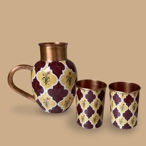 Jarra de Agua de Cobre Ecológica de Doble Pared con Diseño Elegante y Duradero, Compre Directamente del Proveedor a Precio de Fábrica - Product Image 2